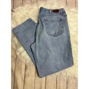 L.L. Bean Men's Relaxed Fit Light Wash Jeans 100% Cotton Size 36X30